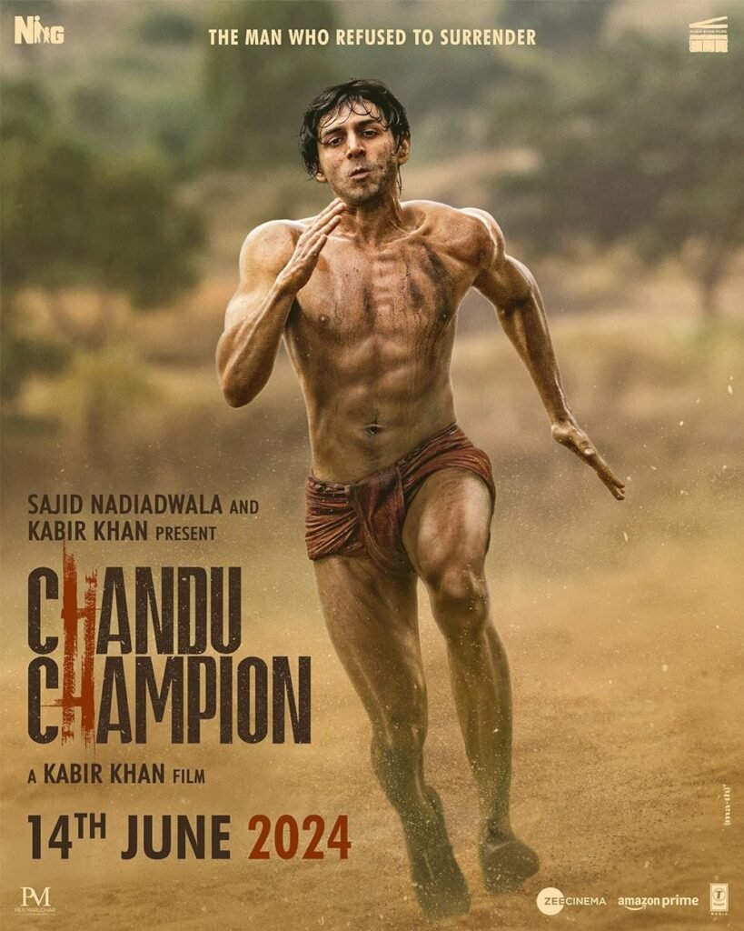 Chandu Champion (2024) Hindi Full Movie Watch Online HD Print Free Download