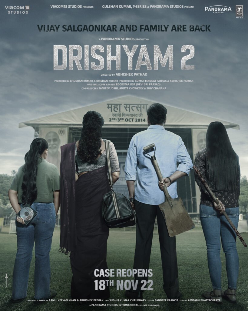 Drishyam 2 (2022) Hindi Full Movie Watch Online HD Print Free Download