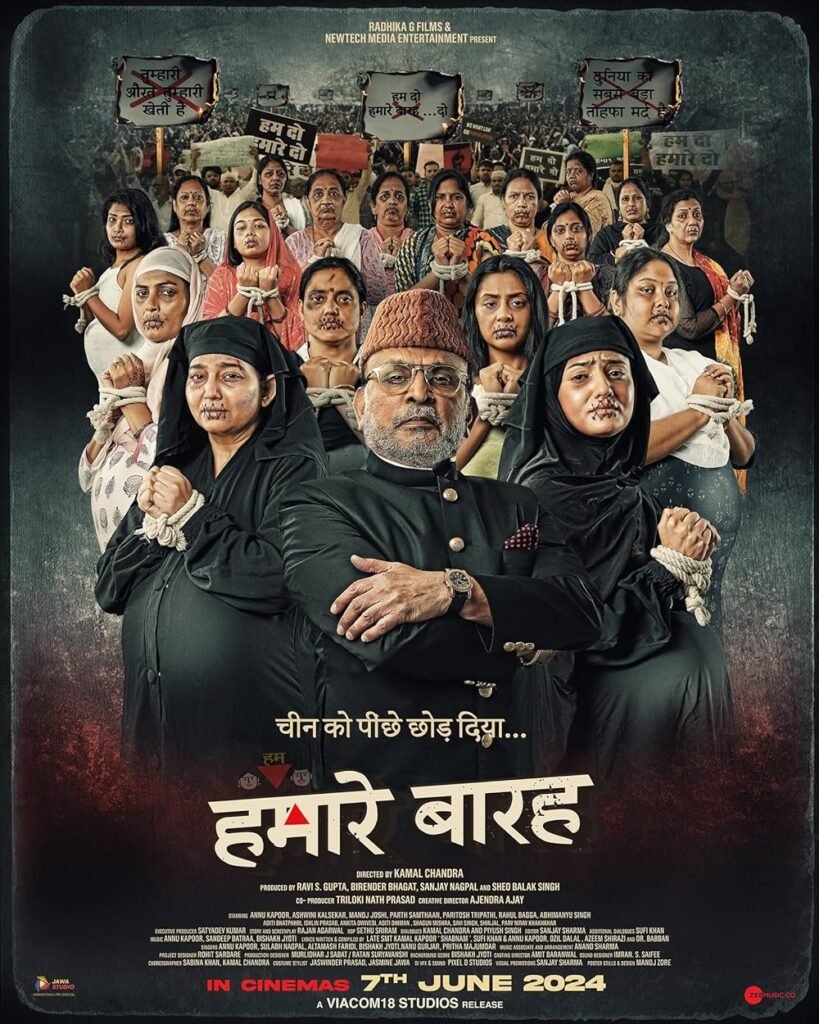 Hamare Baarah (2024) Hindi Full Movie Watch Online HD Print Free Download