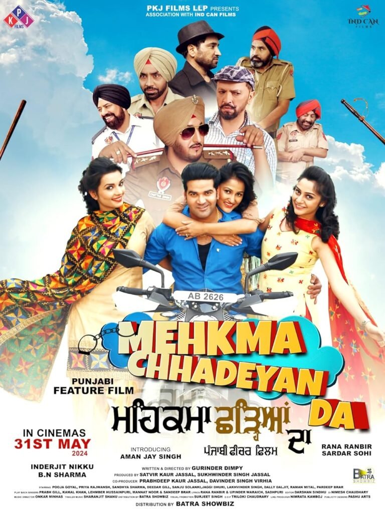 Mehkma Chhadeyan Da (2024) Punjabi Full Movie Watch Online HD Print Free Download