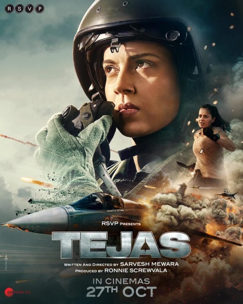 Tejas (2023) Hindi Full Movie Watch Online HD Print Free Download