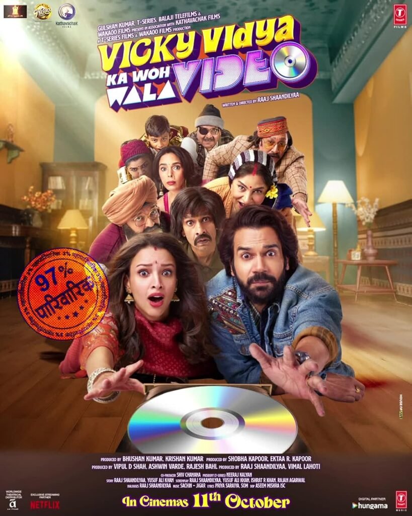 Vicky Vidya Ka Woh Wala Video (2024) Hindi Full Movie Watch Online HD Print Free Download