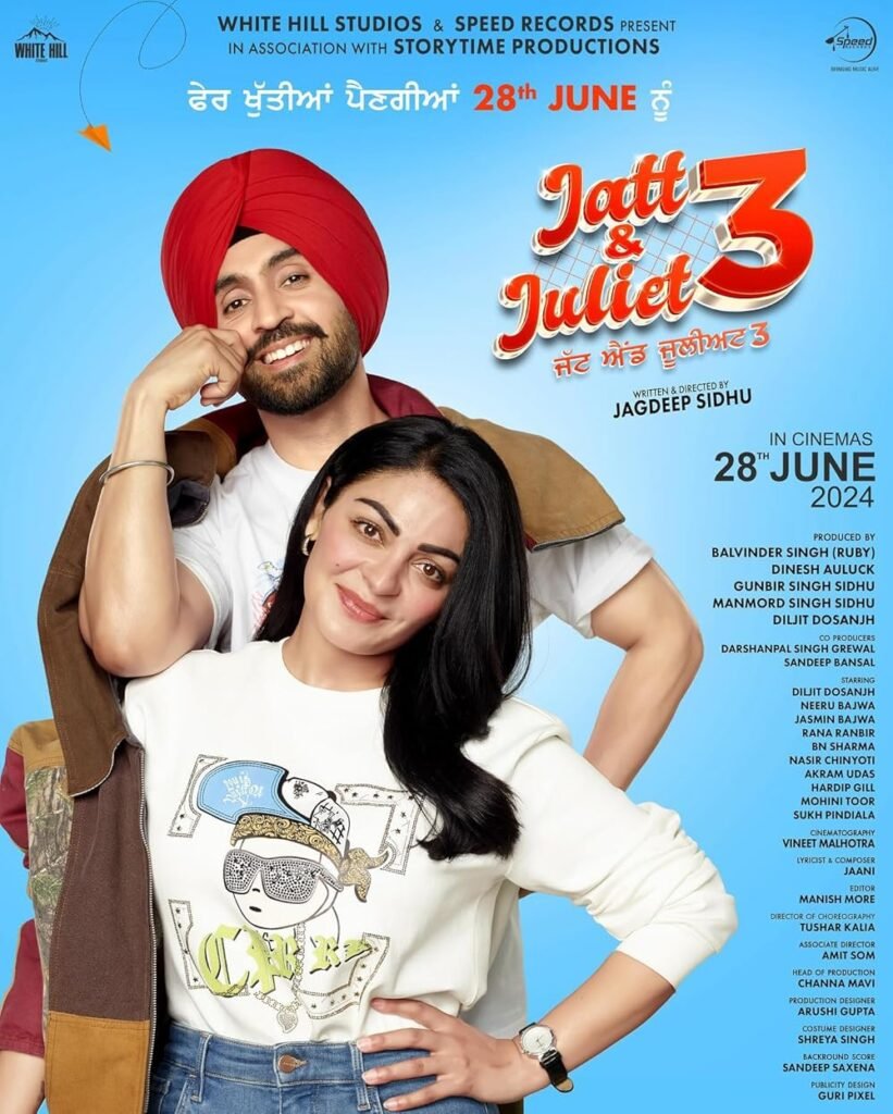 Jatt And Juliet 3 (2024) Punjabi Full Movie Watch Online HD Print Free Download