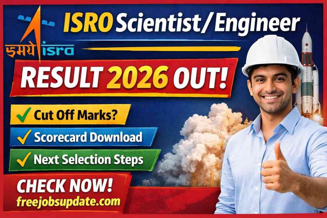 ISRO Scientist Engineer Result 2026