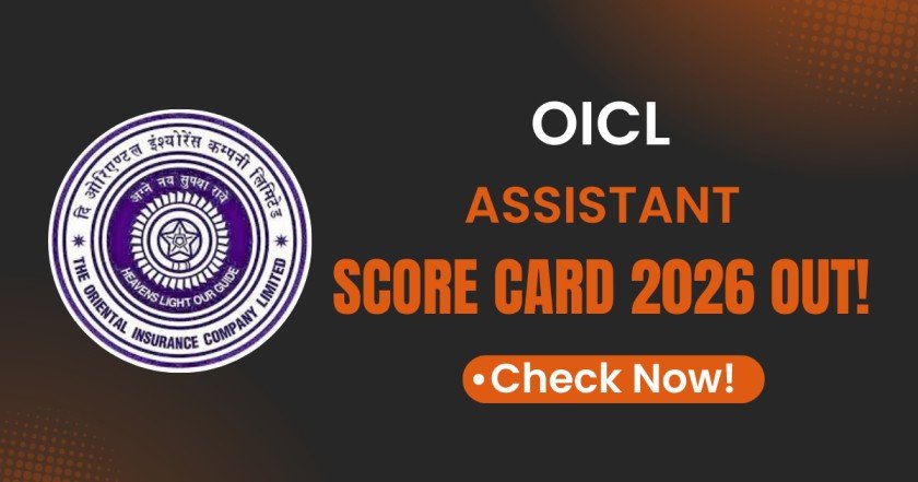 OICL Assistant Score Card 2026