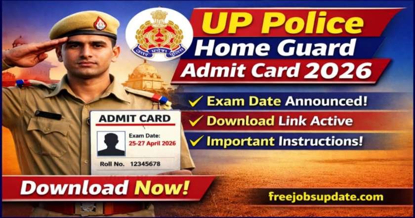 UP Police Home Guard Admit Card 2026