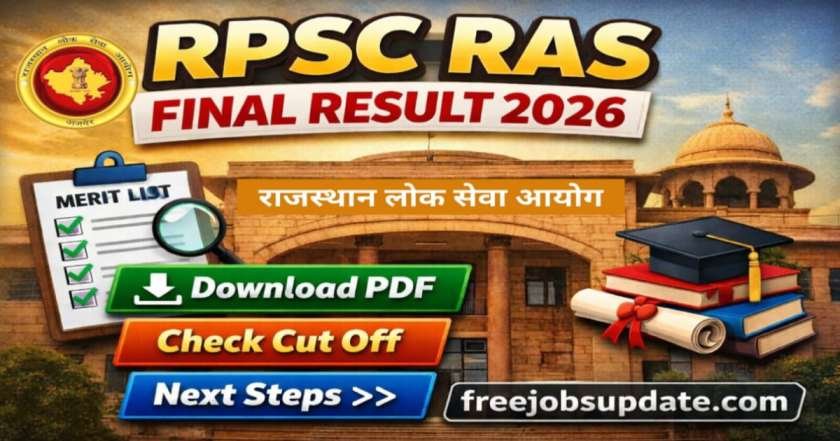 RPSC RAS and RTS Final Result 2026