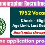 HSSC Stenographer Recruitment 2026: Apply Online for 1952 Group-C Posts