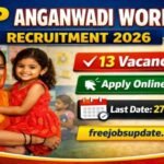UP Anganwadi Worker Recruitment 2026: 13 Posts Check Eligibility & Apply Online Now