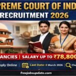 Supreme Court of India Recruitment 2026: 22 High-Paying Posts Announced | Apply from 23 Feb