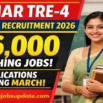 Bihar TRE 4 46000 Teacher Recruitment: Check Vacancy Details and Application Date