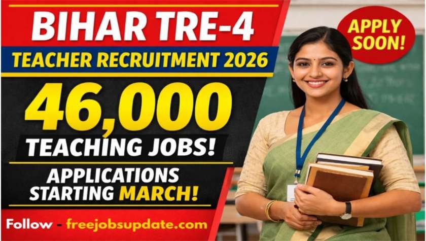 Bihar TRE 4 46000 Teacher Recruitment