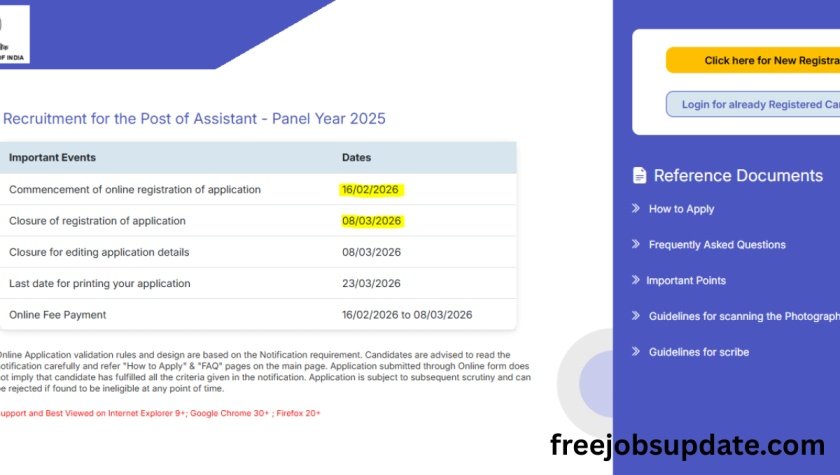 RBI Assistant Notification 2026