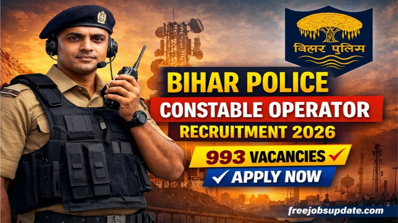 Csbc bihar police constable operator recruitment 2026 apply