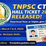 TNPSC CTS Hall Ticket 2026 PDF OUT – at tnpsc.gov.in – Check Download Steps Here