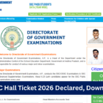 BSEAP SSC Hall Ticket 2026 Out – Step-by-Step Download Process