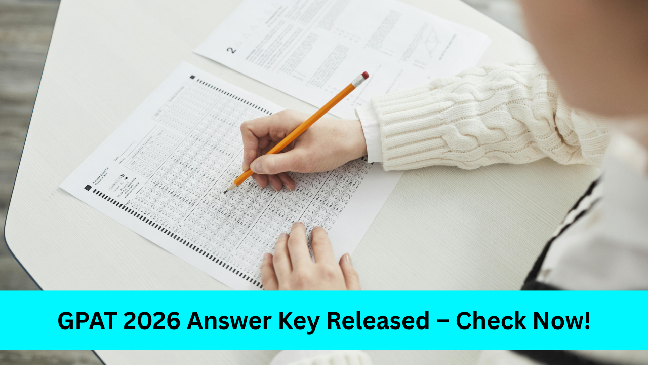 GPAT Answer Key 2026 PDF Download