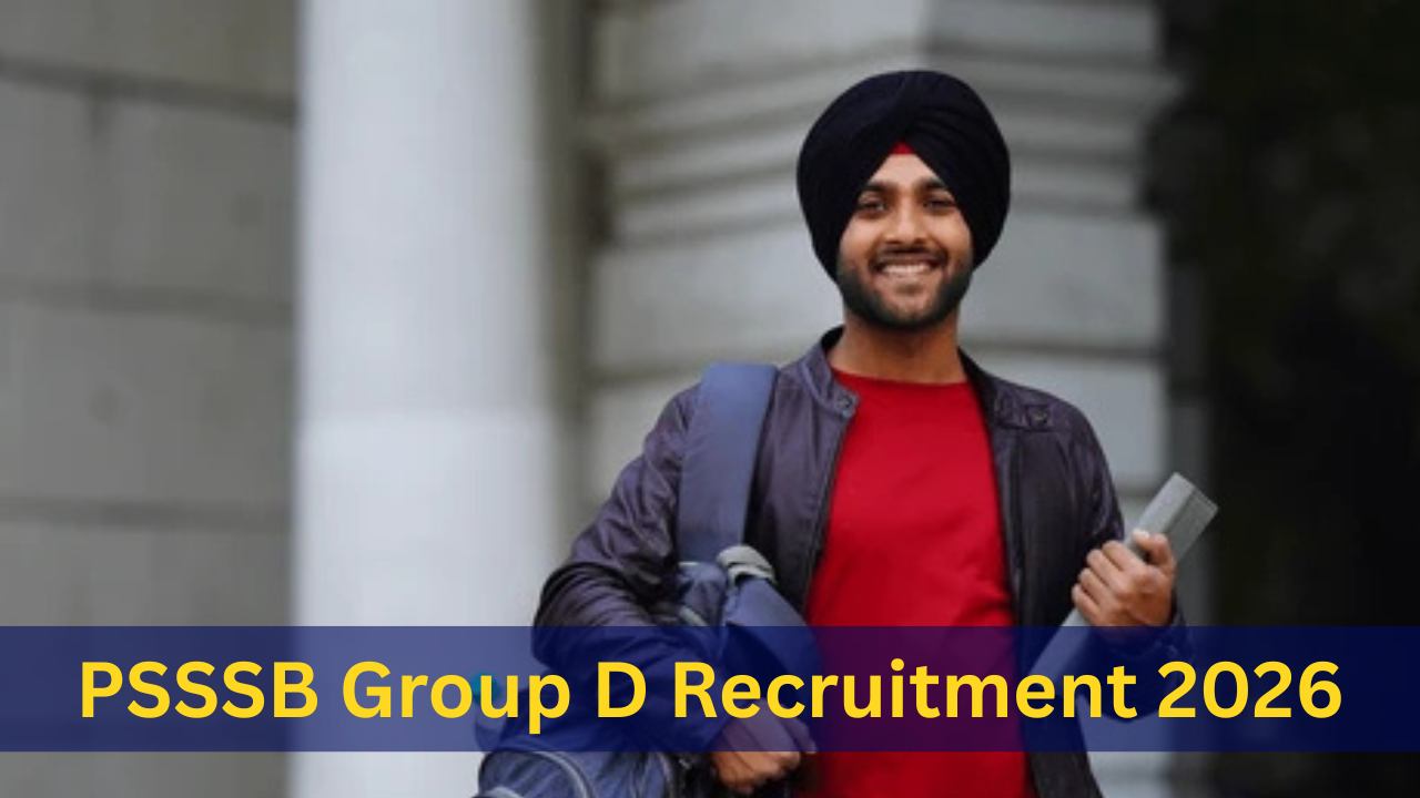 PSSSB Group D Recruitment 2026