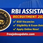 RBI Assistant Apply Online 2026 for 650 Posts, Check Eligibility, Salary & Exam Dates