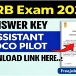 RRB ALP Answer Key 2026 Released: Here is how to check and file an objection.