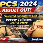 UPPSC Final Result 2024 Out – Full Selected Candidates PDF List, Posts & Details