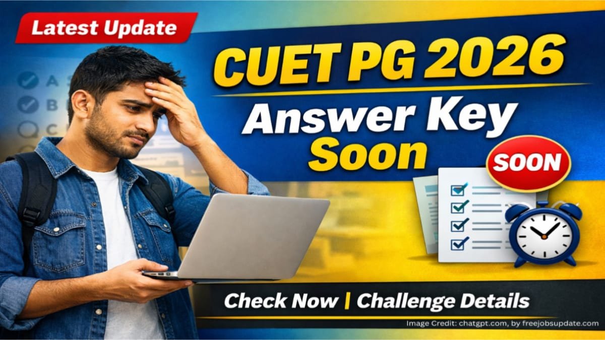 CUET PG Answer Key 2026