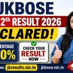 JKBOSE 12th Result 2026 Out Now – Check Scorecard Online at jkresults.nic.in