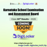 Karnataka 2nd PUC Result 2026 Latest Update: Class 12 Result Released on DigiLocker