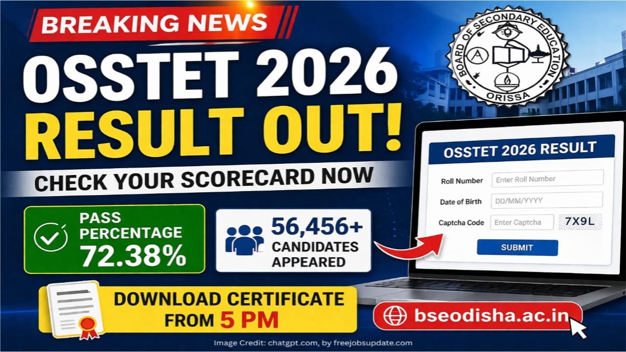 OSSTET Result 2026