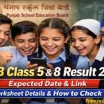 PSEB 8th Class Result 2026: Expected Date, Passing Marks & Full Details