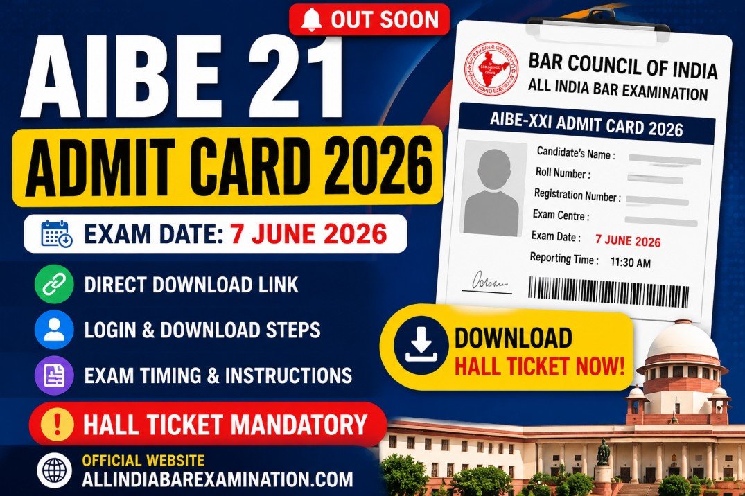 AIBE Admit Card 2026