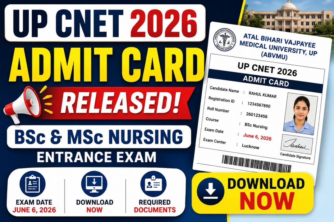 CNET Admit Card 2026