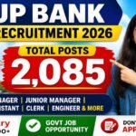 UPCISB Recruitment 2026: Apply Online for 2,085 Vacancies, Check Now!