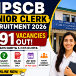 HPSCB Junior Clerk Recruitment 2026: Apply Online for 91 PACS & OCS Posts