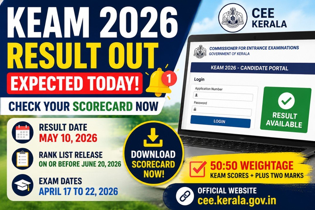 KEAM Result 2026