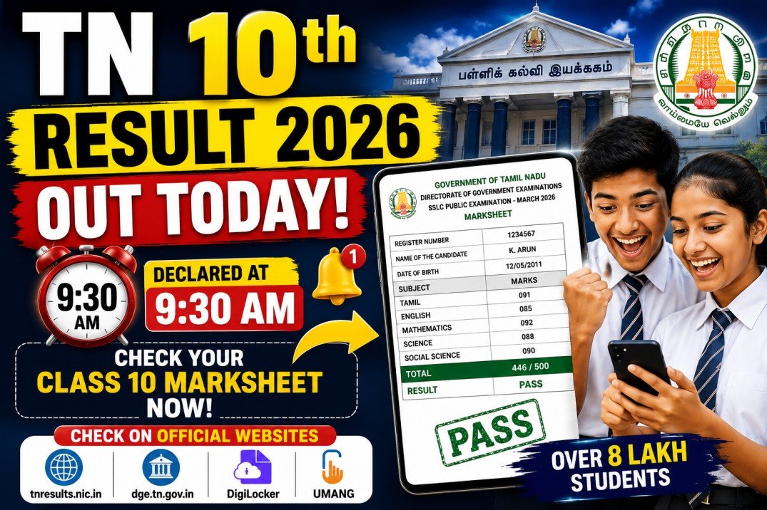 TN 10th Result 2026