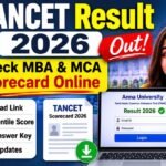 TANCET MBA Result 2026 Out, Direct Link to Check MBA & MCA Scores
