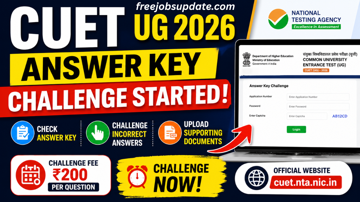 CUET UG Provisional Answer Key 2026