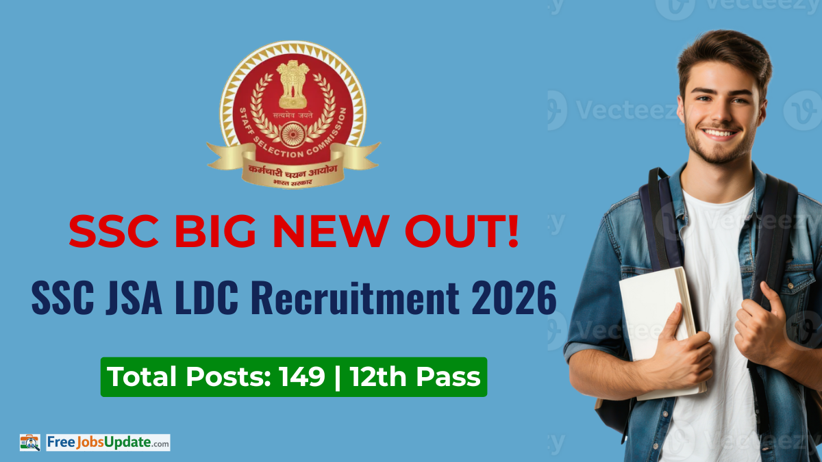 Ssc jsa ldc recruitment 2026 apply online