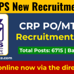 IBPS PO Application Form 2026 for 6715 Posts, Direct Online Apply Link Here. Check Now