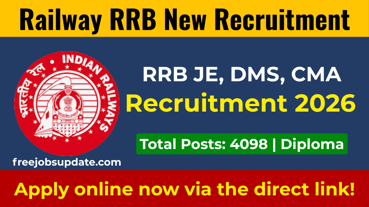 RRB JE Application Form 2026