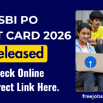 SBI PO Admit Card 2026 Released: Direct Link to Download Here!