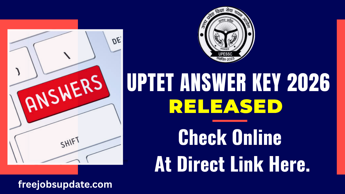 UPTET Answer Key 2026