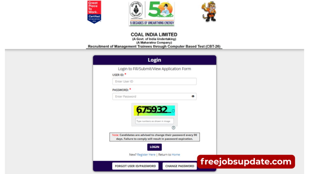 Coal india answer key 2026