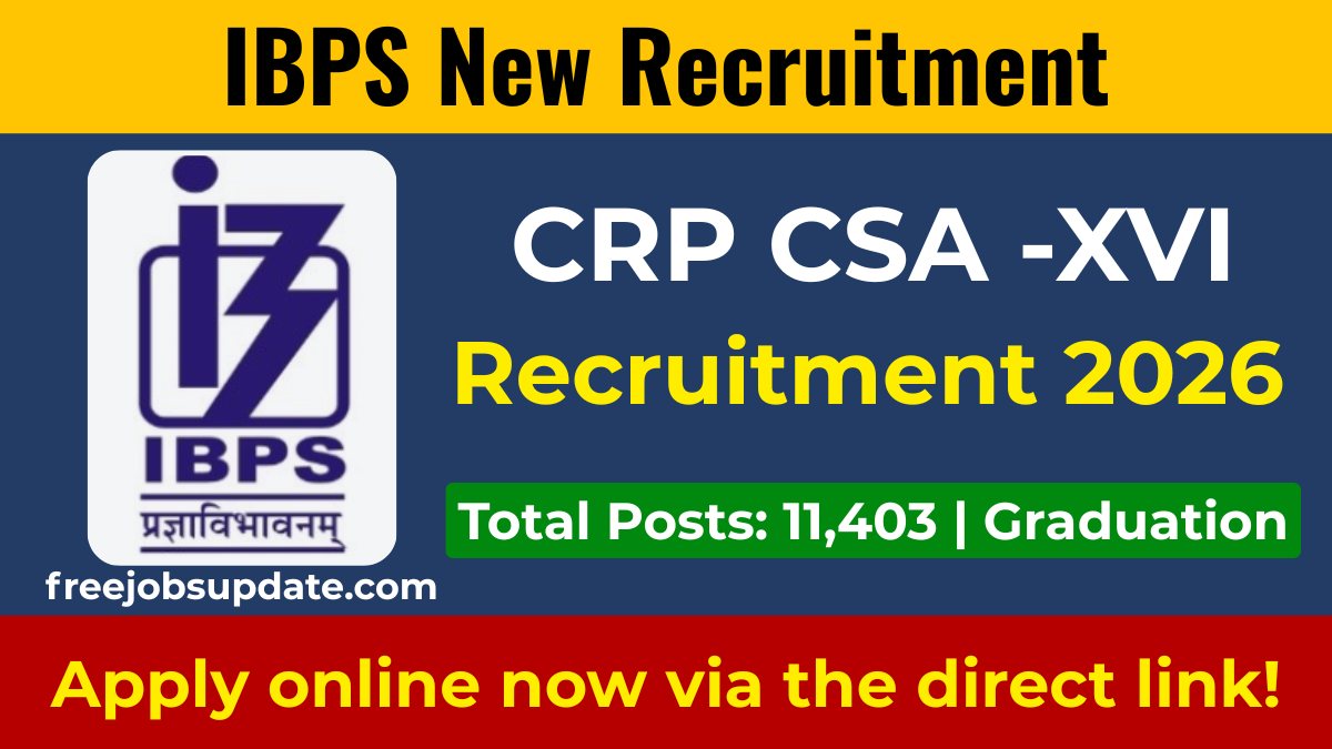 IBPS Clerk Notification 2026