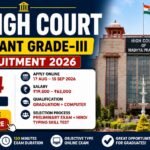 MP High Court Assistant Grade 3 Vacancy 2026: 1174 Post Open, Online Apply Fast
