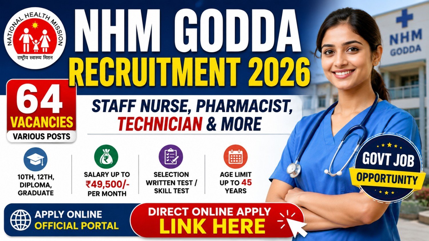 NHM Godda Recruitment 2026