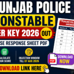 Punjab Police Answer Key 2026 is now available. Verify your answers, the Direct Download Link Here.
