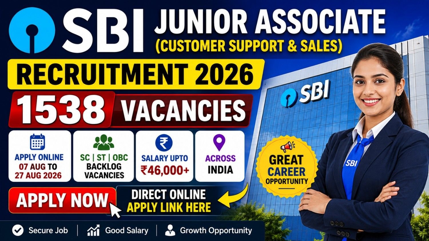 SBI Clerk Notification 2026