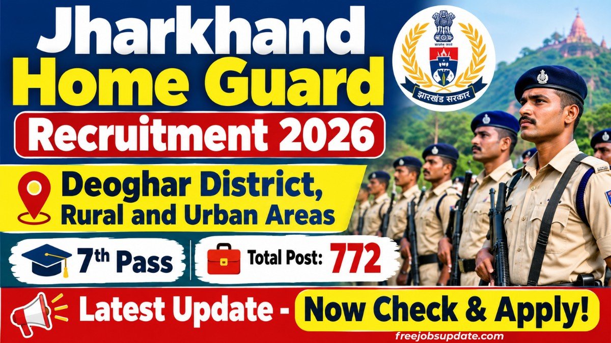 Deoghar Home Guard Vacancy 2026 Apply Online